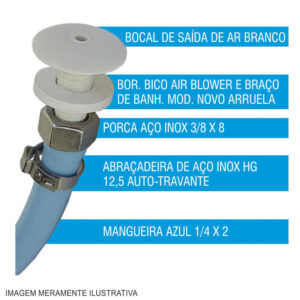 Bocal saída de ar Albacete - Triton Piscinas